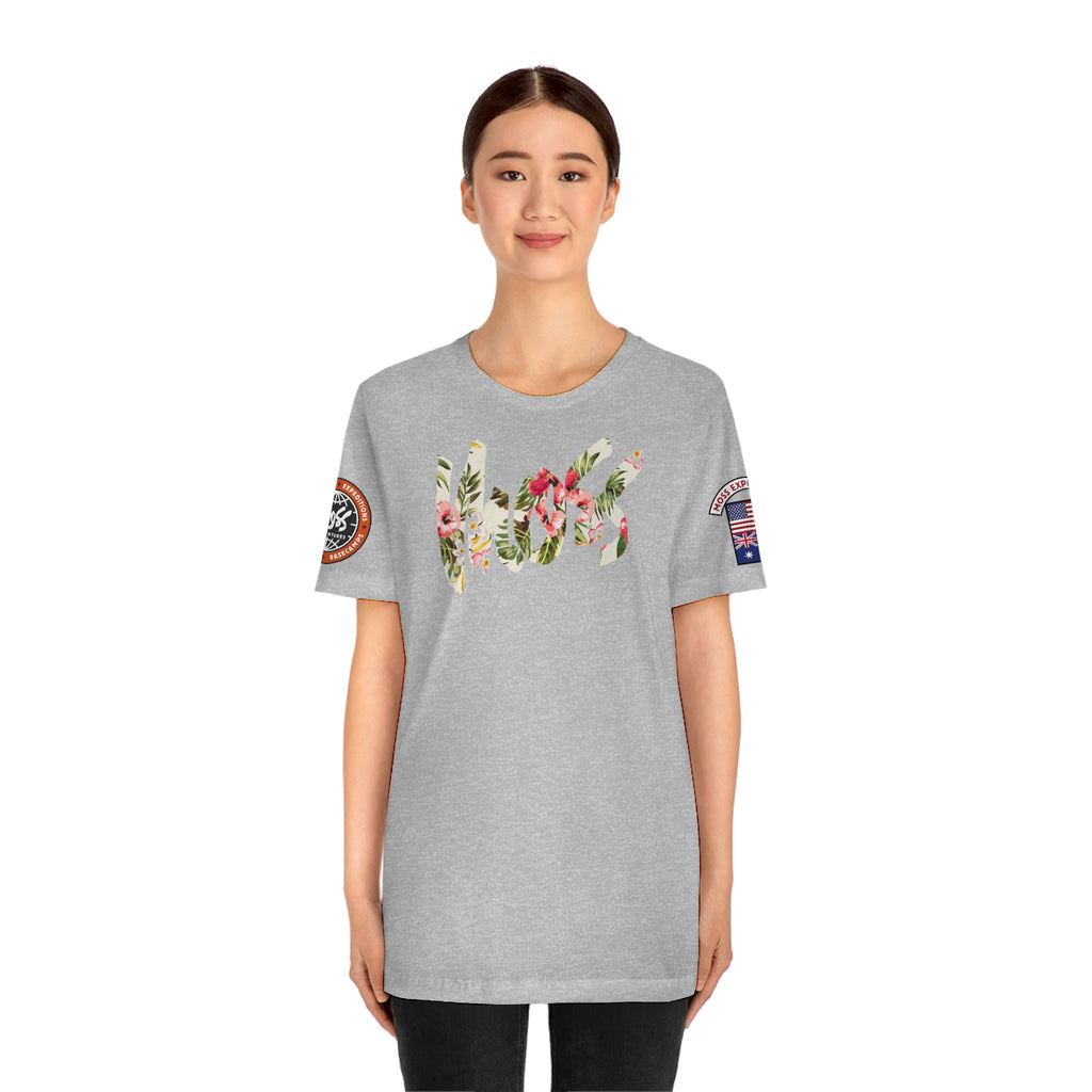 Moss Logo Floral Light