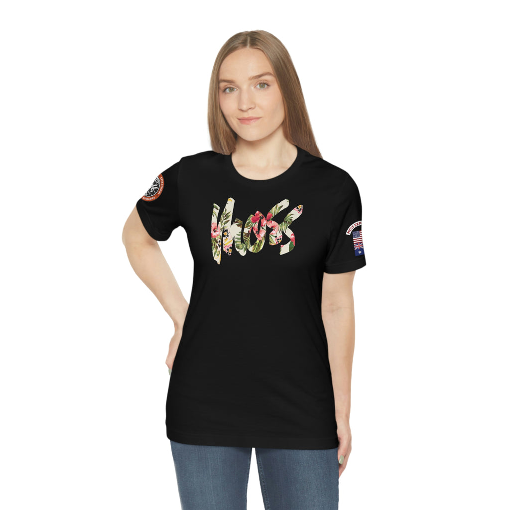 Moss Logo Floral Light