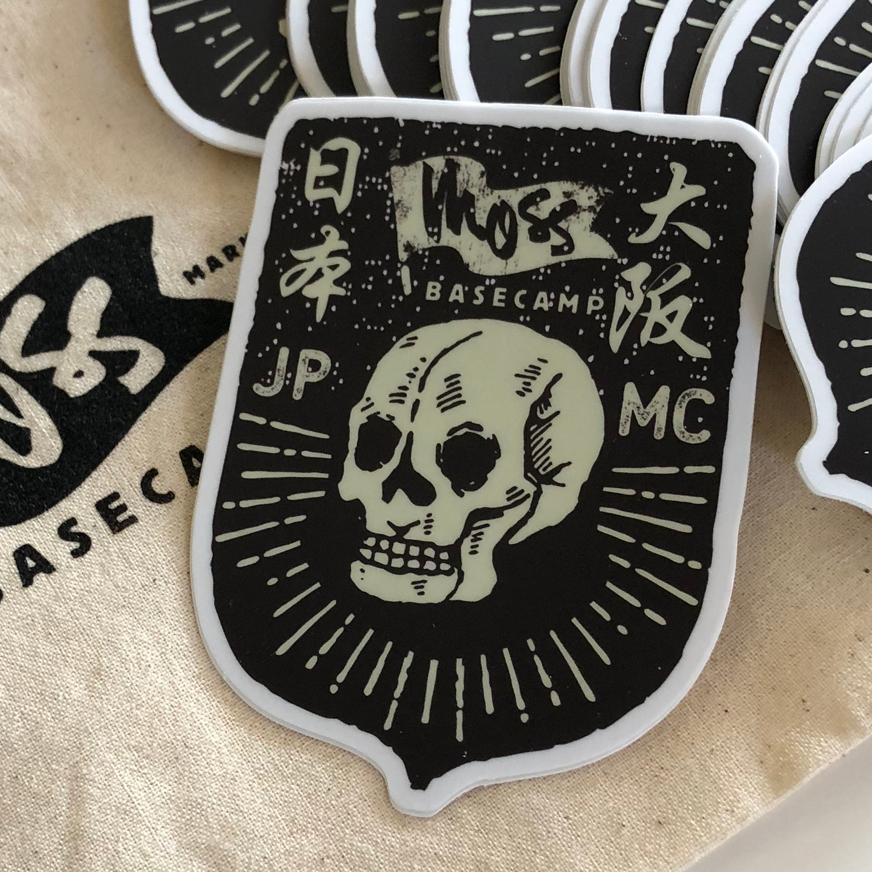 Japanese Motorcycle Club Sticker | MOSS ADVENTURES
