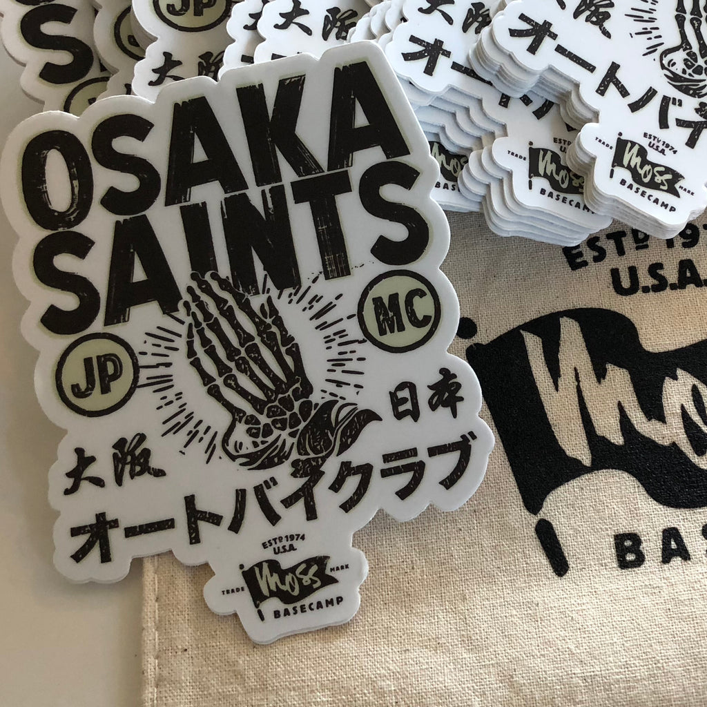 Osaka Saints Motorcycle Club Sticker