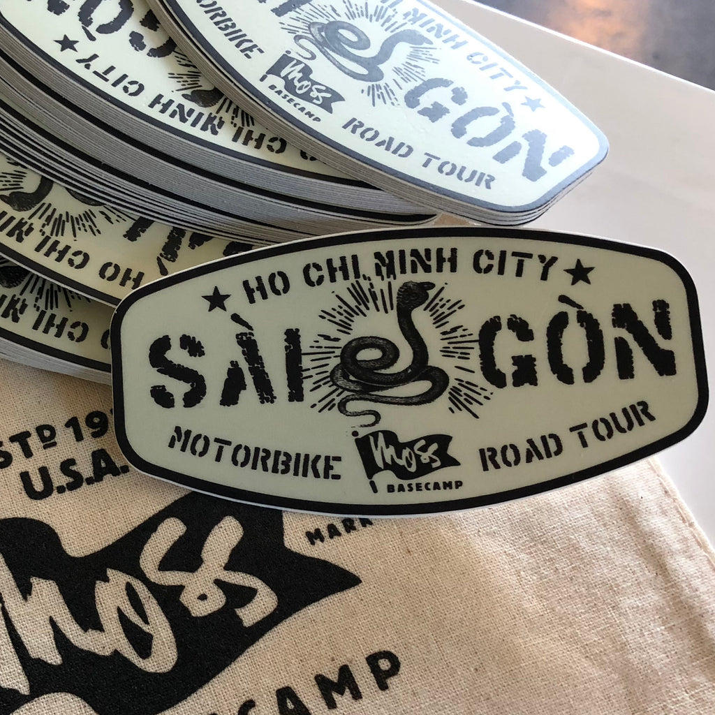 Saigon Motorbike Road Tour Sticker
