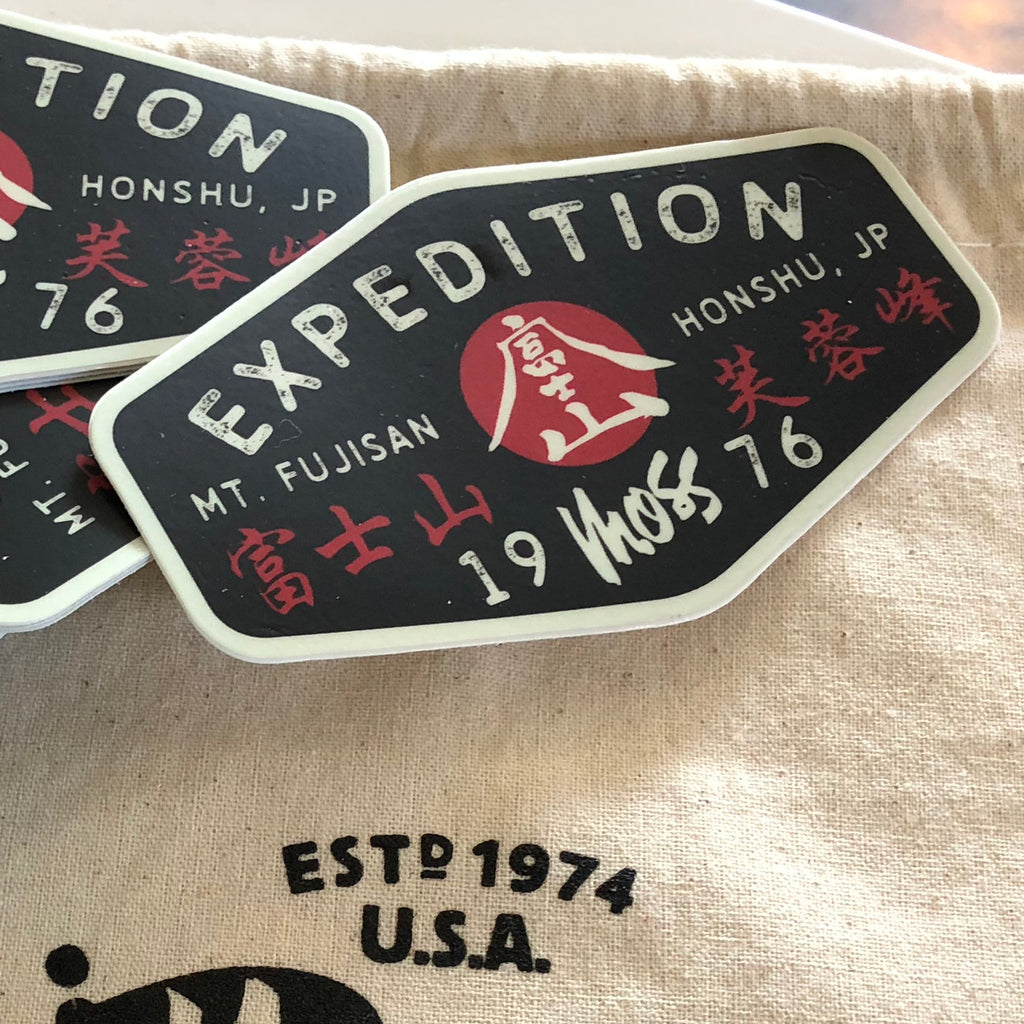 Mt. Fuji Expedition Sticker