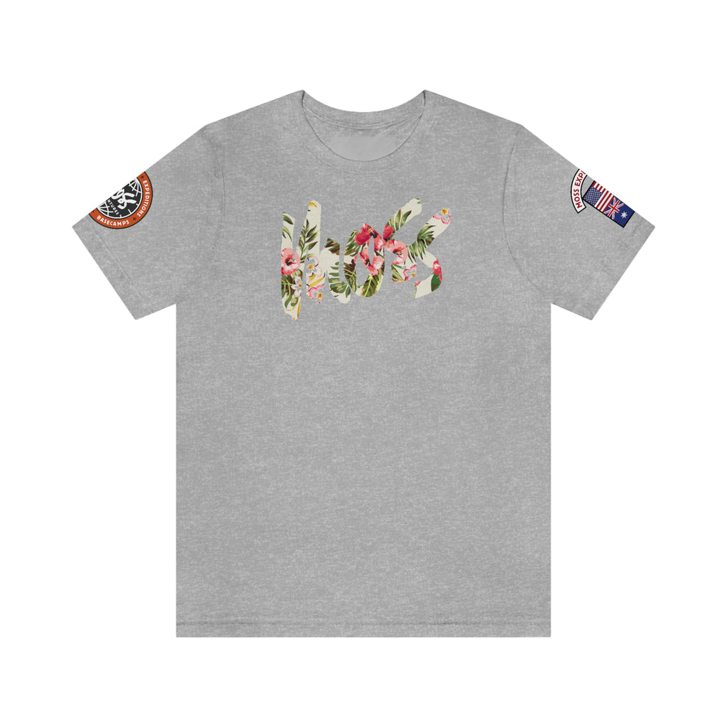 Moss Logo Floral Light