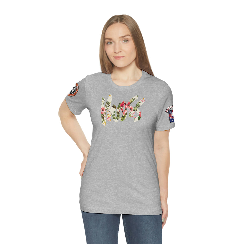Moss Logo Floral Light