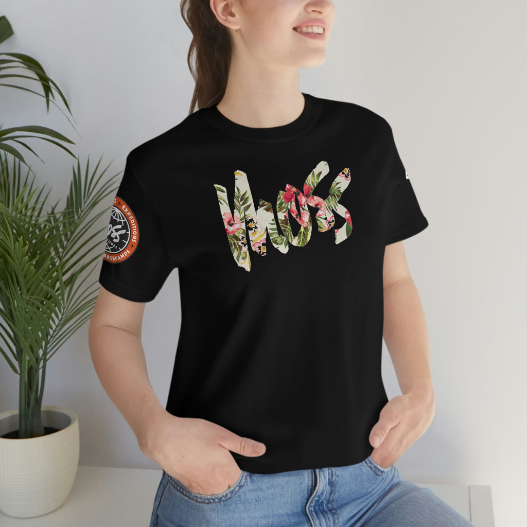 Moss Logo Floral Light