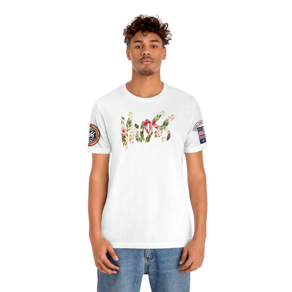 Moss Logo Floral Light