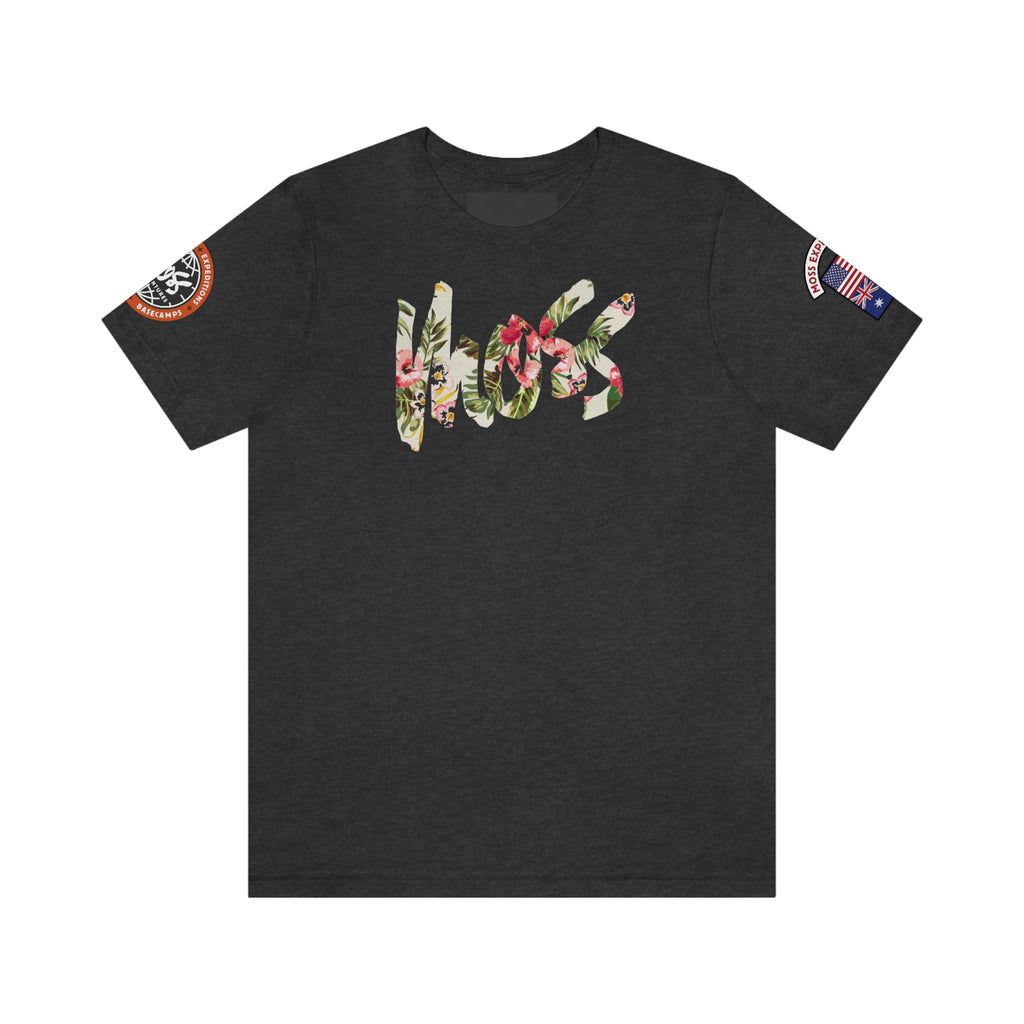 Moss Logo Floral Light