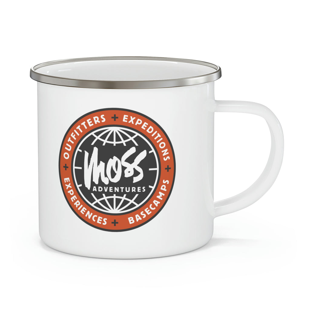 Moss Adventures Enamel Camping Mug